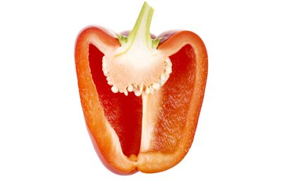 Red capsicum: 171mg vitamin C per 100g