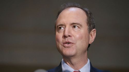 Rep. Adam Schiff, ranking member of the House Intelligence Committee, speaks after a closed meeting on Capitol Hill in Washington. Hundreds of fake Facebook accounts, probably run from Russia, spent about $100,000 on ads aimed at stirring up divisive issues such as gun control and race relations during the 2016 U.S. presidential election. (AAP)