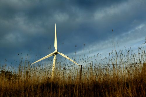 A wind farm near Blayney in rural New South Wales.