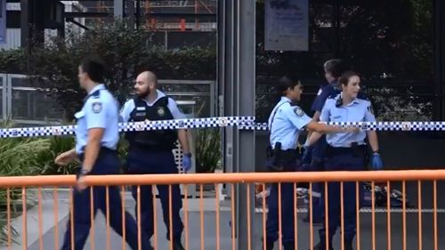 Emergency services were called to Hurstville Railway Station about 6am. (9NEWS)