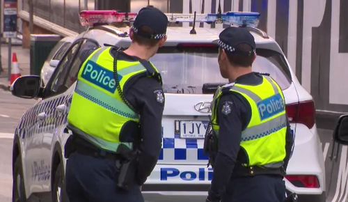 The exact circumstances surrounding the incident are yet to be determined but it is being treated as suspicious. Picture: 9NEWS