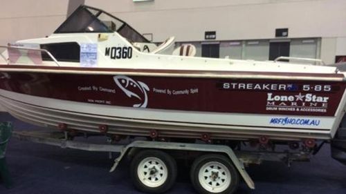 Police search for stolen charity boat in Melbourne's south-east
