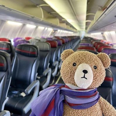 virgin australia reunites lost teddy with perth boy after flight
