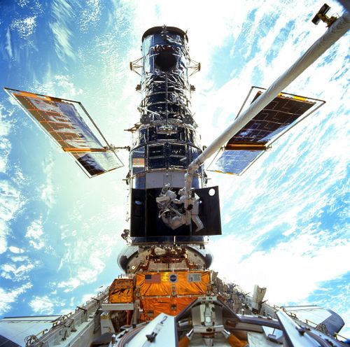 The Hubble Space Telescope has been blindsided by computer trouble, with all astronomical viewing halted.