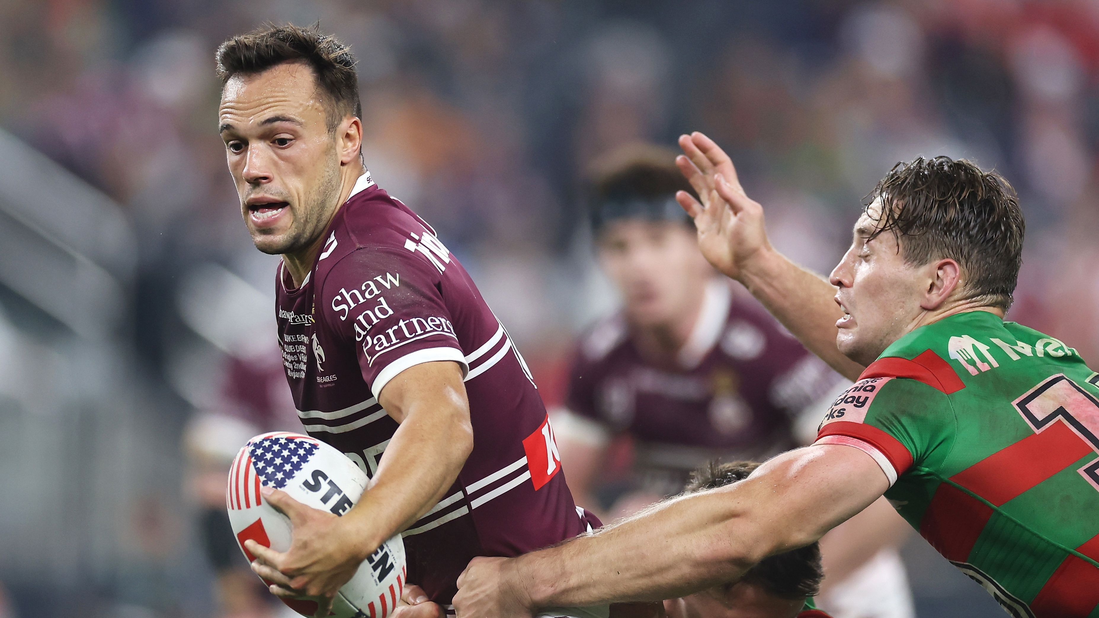 'Rejuvenated and refreshed' Luke Brooks leads Manly to historic Las Vegas victory
