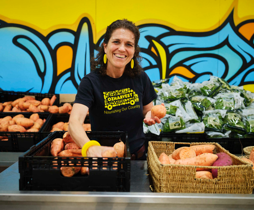 Market Manager for OzHarvest Waterloo, Zuzana, said food supply is not meeting the 20 per cent increase in demand.