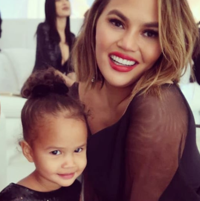 Chrissy Teigen mum-shamed over video of daughter 