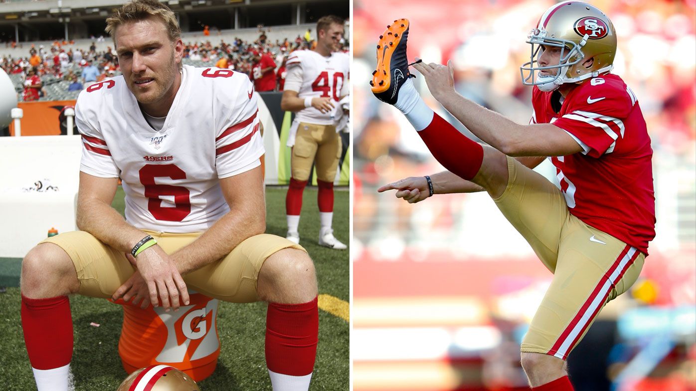 Australian punter may well kick-off Super Bowl 54 with the San Francisco 49ers