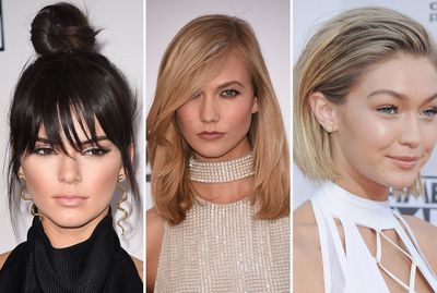 Hair statements don’t have to be permanent. As these
beauty muses prove, colour can be added and washed out the next day, lengths can be temporarily hidden, and bangs can be created
without any need for scissors. Here are some beauty ideas that take the risk out of changing your
hair.