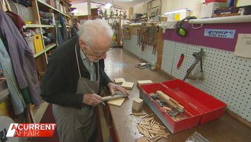 Centenarian proves he's not too old to work 