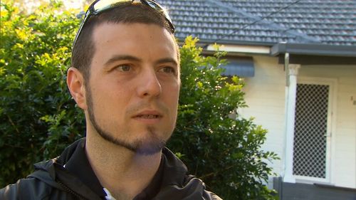 Ben Croese said it was terrifying to think what happened right near his daughter's school. Picture: 9NEWS