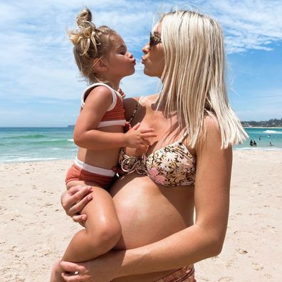 Allana Ferguson with daughter Parker.