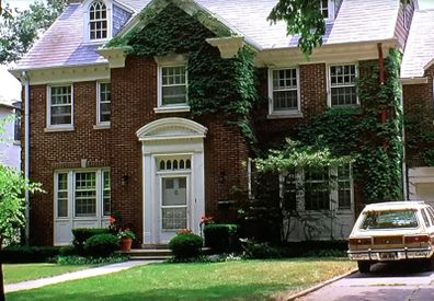 Inside the renovated Georgian-style mansion that featured in 1984 film Sixteen Candles.
