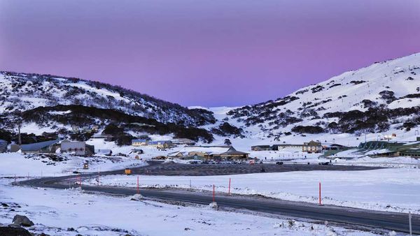 Perisher pink skies