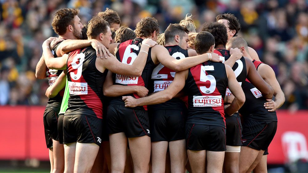 Essendon players. (AAP)