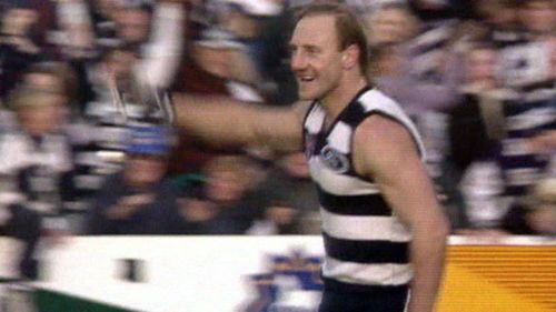 Gary Ablett Snr earned the nickname 'God' during a stellare footy career playing for Geelong.