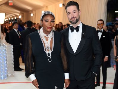 Serena Williams dan Alexis Ohanian di 2023 Met Gala