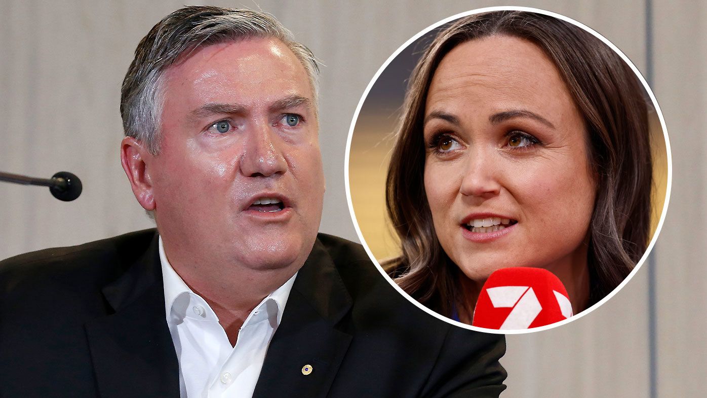 Eddie McGuire and Daisy Pearce