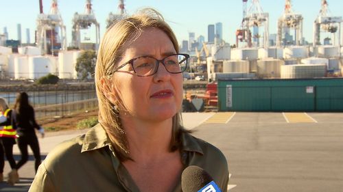 Transport Infrastructure Minister Jacinta Allan.