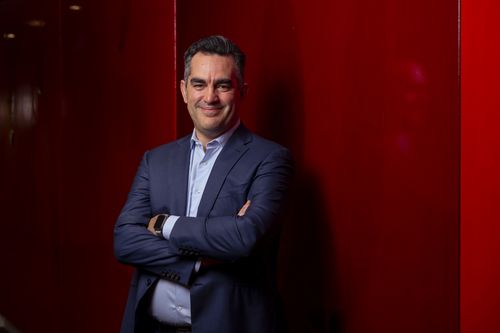 O CEO do Super Retail Anthony Heraghty no Dia dos Resultados em Sydney em 22 de agosto de 2024.