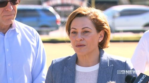 Jackie Trad announced the funding boost today. (9NEWS)