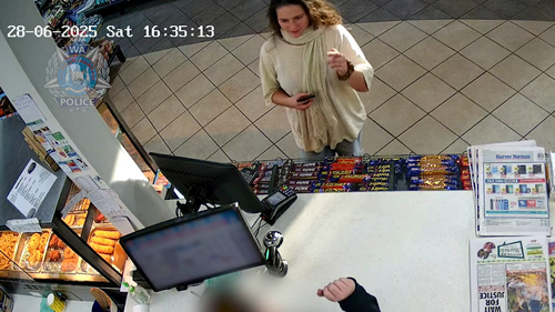 Carolina Wilga stopped at a petrol station in Toodyay about 4.30pm the day before she was last seen.