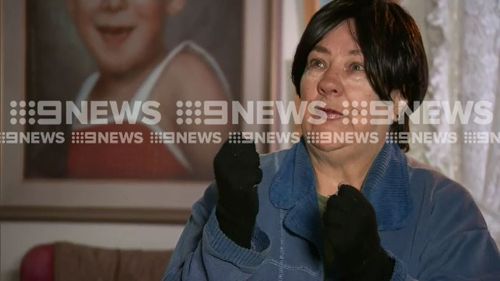 Jurina Hickson, the mother of four-year-old Lauren who was brutally raped and killed by Neville Towner in 1989, has reacted with elation over his death. Picture: 9NEWS.