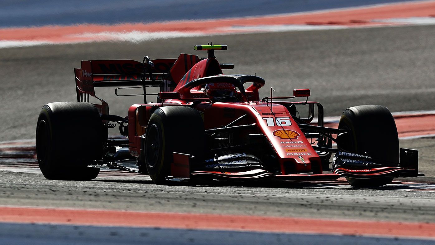 Charles Leclerc finished fourth at the US Grand Prix.