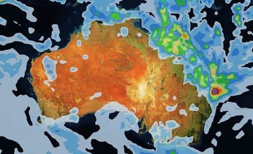 The rest of Friday is looking very wet for Queensland, while Victoria could also receive a shower or two. (Weatherzone)