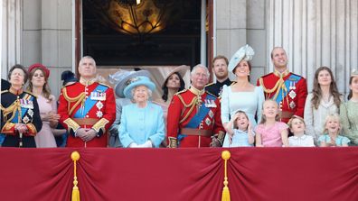Prince Harry Meghan Markle royal family Trooping the Colour