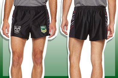 9PR: Classic Sportswear Men's NRL New Zealand Warriors Supporter Shorts