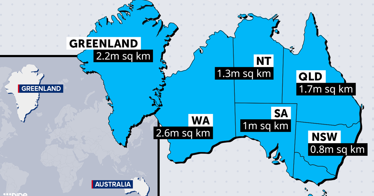 Greenland is nowhere near as big as it looks. Here's why