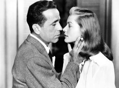 Lauren Bacall and Humphrey Bogart
