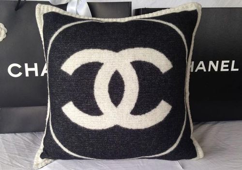 A Chanel cashmere pillow, which retails for $1350.