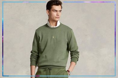 9PR: Polo Ralph Lauren Double-Knit Sweatshirt
