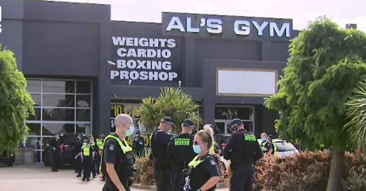 Victorian Gym Owner Charged For Running Gym During Lockdown [ 628 x 1200 Pixel ]