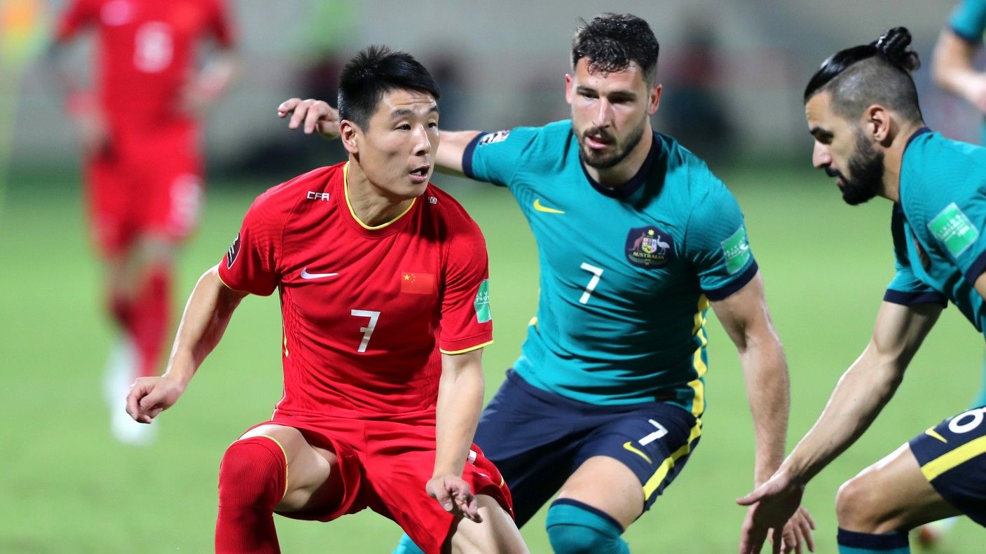 Australia draw with China, drop out of automatic qualification spots for FIFA World Cup