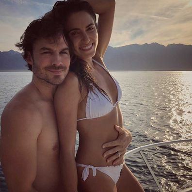 Ian Somerhalder and Nikki Reed.