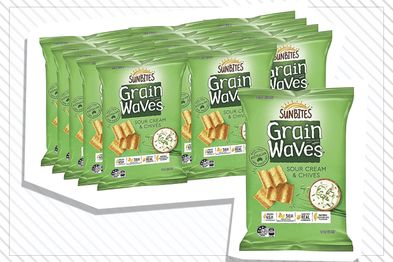 9PR: Sunbites Sour Cream & Chives Grain Waves, 170g, 15 pack