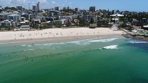 Kings Beach is Caloundra's main surfing beach.