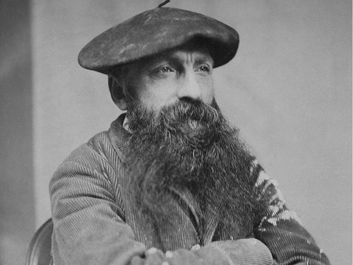 French sculptor Auguste Rodin. (public domain)