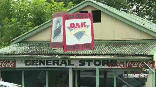 Police are searching for a group of four juveniles after a stabbing attack at Carmichael's Corner Store in Wyong.