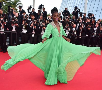 Lupita Nyong'o at the&nbsp;Cannes Film Festival on May 13, 2015