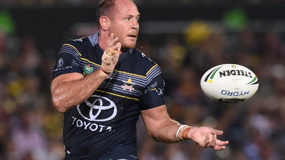 North Queensland Cowboys enforcer Matt Scott is expected to be fit to face the Canberra Raiders. (AAP)