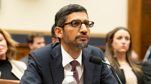 Google CEO Sundar Pichai was grilled by lawmakers at a congressional hearing in December.