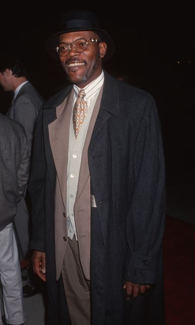 Samuel L. Jackson during Screening of In the Name of the Father in 1993 at Academy Theater in Beverly Hills, California, United States. 