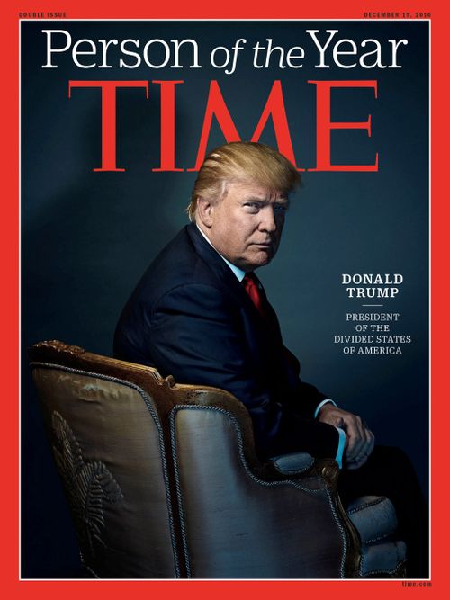 Donald Trump named Time magazine’s 2016 Person of the Year