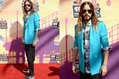 All hail hot Jared Leto and his perfectly primped locks...