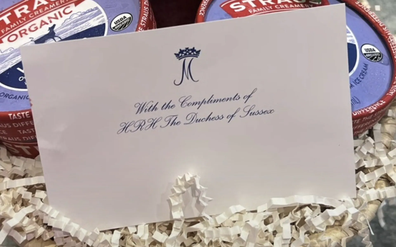 A note from Meghan, the Duchess of Sussex.