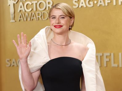 Jessie Buckley attends the 32nd Annual Actor Awards at Shrine Auditorium and Expo Hall on March 01, 2026 in Los Angeles, California.  